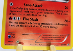 Pokemon Card FLAREON Holo BW88 Black Star Promo # 136 Flame NM - Image 4