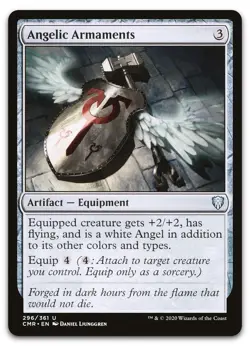 Angelic Armaments #296 (NM) Commander Legends CMR Magic MTG - Image 1