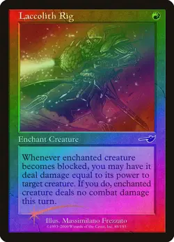 Laccolith Rig FOIL Nemesis NM Red Common MAGIC THE GATHERING MTG CARD ABUGames - Image 1