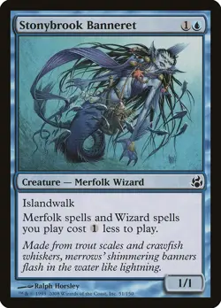 Stonybrook Banneret Morningtide NM Blue Common MAGIC GATHERING CARD ABUGames - Image 1