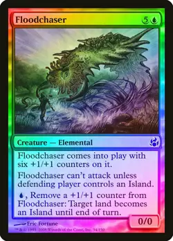 Floodchaser FOIL Morningtide NM Blue Common MAGIC THE GATHERING CARD ABUGames - Image 1