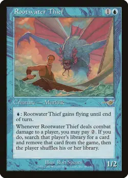 Rootwater Thief Nemesis NM Blue Rare MAGIC THE GATHERING MTG CARD ABUGames - Image 1