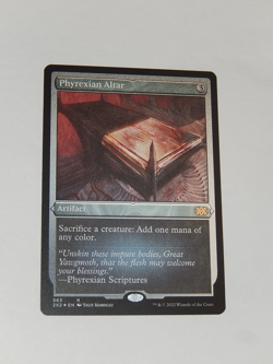 MTG Magic The Gathering PHYREXIAN ALTAR Etched FOIL Double Masters NM MINT! - Image 1