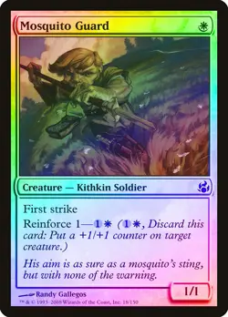 Mosquito Guard FOIL Morningtide NM White Common MAGIC GATHERING CARD ABUGames - Image 1