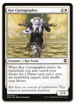 Kor Cartographer (30) #30 (NM) Commander Legends CMR Magic MTG - Image 1