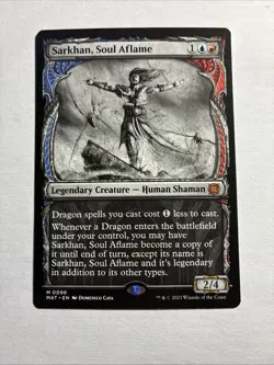 Sarkhan, Soul Aflame (Showcase) - March of the Machine MTG Plus Bonus Rare!!! - Image 1
