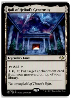 MTG Hall of Heliod's Generosity - Modern Horizons Moderately Played English - Image 1
