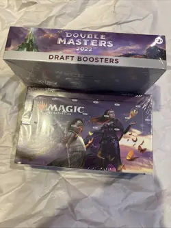 Double Masters 2022 Booster Box Draft Boosters MTG New Sealed X1 - Image 1