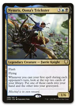 Nymris, Oona's Trickster #288 (NM) Commander Legends CMR Magic MTG - Image 1