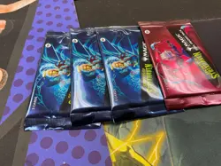 MTG Secrets of Strixhaven 3 Promo Packs 1 Foil promo pack sealed - Image 1