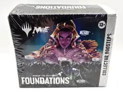 Magic the Gathering Foundations Collector Booster Box NEW Sealed MTG 12 Packs US - Image 1