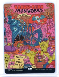 SLC Krark-Clan Ironworks #11 Borderless FOIL Encyclopedia Countdown Secret Lair - Image 1