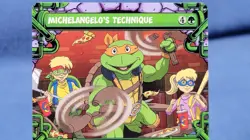 Michelangelo's Technique - Showcase - Teenage Mutant Ninja Turtles - MTG 239 * - Image 2