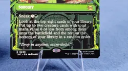 Michelangelo's Technique - Showcase - Teenage Mutant Ninja Turtles - MTG 239 * - Image 3