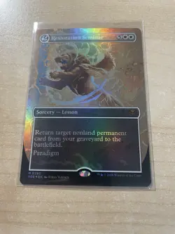 Restoration Seminar (Borderless) Secrets of Strixhaven Foil - Image 1