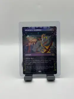 MTG, Splinter's Technique FOIL (Showcase) 233 NM Teenage Mutant Ninja Turtles - Image 1