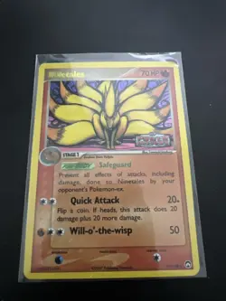 Pokemon TCG EX Power Keepers Ninetales Reverse Holo 19/108 MP - Image 1