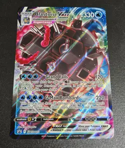 Blastoise VMAX 2021 Pokemon SWSH103 Sword & Shield Promo TCG Card Jumbo - Image 1