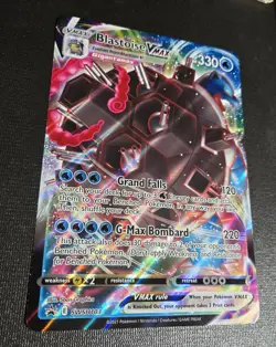 Blastoise VMAX 2021 Pokemon SWSH103 Sword & Shield Promo TCG Card Jumbo - Image 2