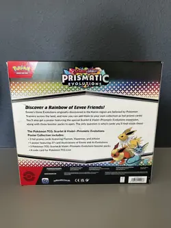 Pokemon TCG: Scarlet & Violet Prismatic Evolutions Poster Collection Sealed - Image 2