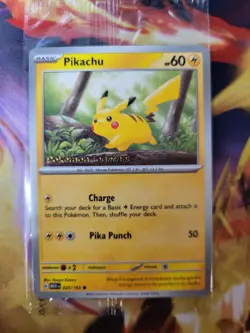 Pikachu # 025/165 Pokemon Together Miscellaneous Card **Factory Sealed** - Image 1