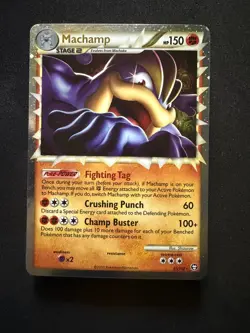 Pokemon Machamp Prime 95/102 HGSS Triumphant - Image 1