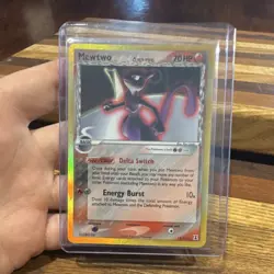 Pokemon Mewtwo Delta Species 12/113 Holo Rare Reverse Holo 70HP English - Image 2