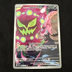 Pokemon Cynthia's Spiritomb 244/217 Me: Ascended Heroes Holo Illustration Rare - Image 1