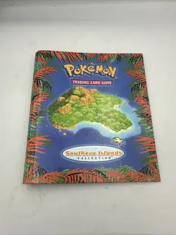 Pokemon Southern Islands Ring Binder with 5x Card Sleeves & Insert Folder Only - Image 1