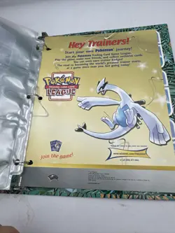 Pokemon Southern Islands Ring Binder with 5x Card Sleeves & Insert Folder Only - Image 5