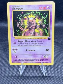 Pokemon Mewtwo TCG 14/53 Promo Rare WOTC Black Star Promo, Non-holo - Image 1