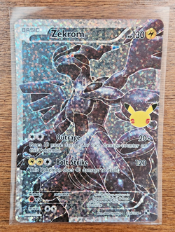 Pokemon TCG Celebrations - Zekrom Full Art 25th Anniversary - Image 1