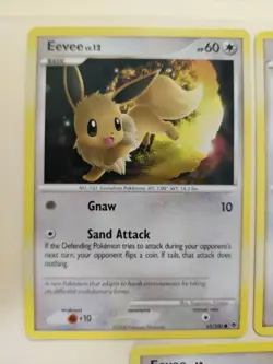 3x Eevee 63/100 Majestic Dawn Regular Pokemon LP - Image 2