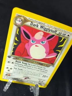 Dark Wigglytuff 40/105 Neo Destiny 1st EDITION Pokemon TCG WotC NM Never Played! - Image 2