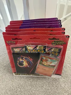Pokemon TCG: Ascended Heroes - Tech Sticker x7 - 4x Ghastly - 3x Charmander - Image 1