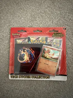 Pokemon TCG: Ascended Heroes - Tech Sticker x7 - 4x Ghastly - 3x Charmander - Image 3