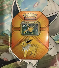 Pokemon TCG XY Triple Effect Tin Sealed Jolteon Ancient Origins Roaring Skies - Image 1