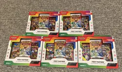 Pokemon First Partner Illustration Collection Series 1 -Lot of 5 ✅Sealed - Image 1