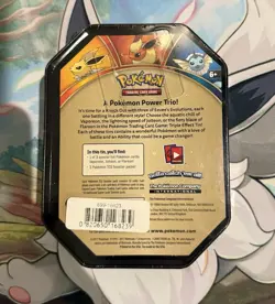 Pokemon TCG XY Triple Effect Tin Sealed Vaporeon Ancient Origins Roaring Skies - Image 2