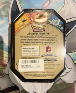 Pokemon TCG XY Triple Effect Tin Sealed Flareon Ancient Origins Roaring Skies - Image 2