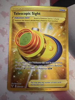 Pokemon Vivid Voltage Telescopic Sight 203/185 Secret Rare *Read Description* - Image 1