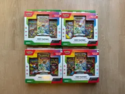Pokemon TCG First Partner Illustration Collection Series 1 Sealed Lot Of 4 - Image 1