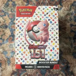 Pokemon TCG Scarlet and Violet 151 Booster Bundle- 290-85321 SEALED 820650853210 - Image 1