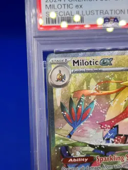 Pokemon Surging Sparks Milotic ex #237 237/191 Special Illustration Rare PSA 10 - Image 3