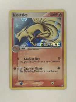 Pokemon TCG Ninetales 38/106 Emerald Reverse Holo Stamp - Image 1