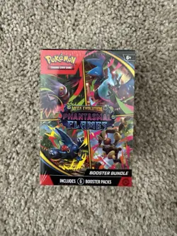 Pokemon Mega Evolution—Phantasmal Flames Booster Bundle Box Mega Charizard X - Image 1