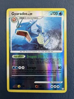Pokemon TCG Gyarados 26/123 Mysterious Treasures Reverse Holo - Image 1