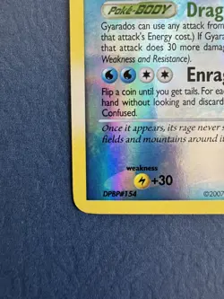 Pokemon TCG Gyarados 26/123 Mysterious Treasures Reverse Holo - Image 3
