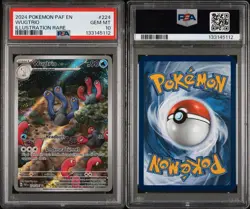 Pokemon TCG Wugtrio Illustration Rare 224/091 Paldean Fates Psa 10 - Image 3
