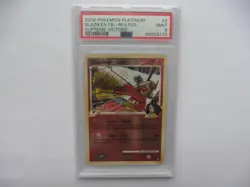 Blaziken FB 2/147 Supreme Victors Reverse Holo Pokemon PSA 9 Platinum - Image 1